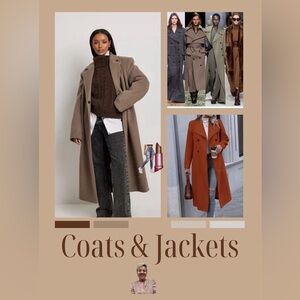 COATS AND JACKETS Under this listing, find Coats and Jackets for the family.